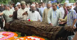 জাতীয় প্রেসক্লাবে আল মুজাহিদীর তৃতীয় জানাজা অনুষ্ঠিত